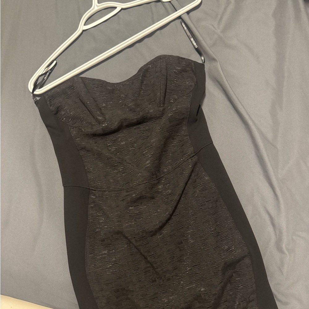 Bebe Strapless Dress XS